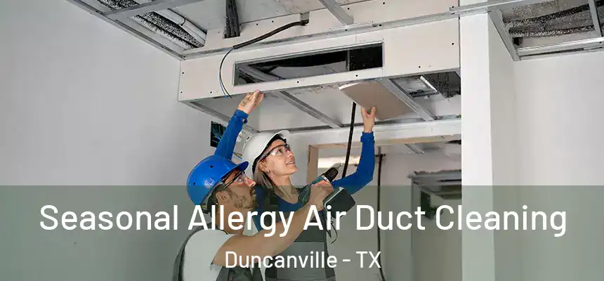 Seasonal Allergy Air Duct Cleaning Duncanville - TX
